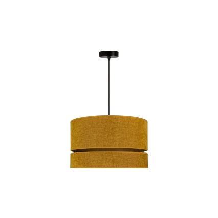 Duolla - Pendel DOUBLE 1xE27/15W/230V diameter 40 cm orange