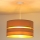 Duolla - Pendel DUO 1xE27/15W/230V diameter 40 cm beige