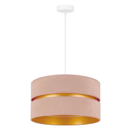 Duolla - Pendel DUO 1xE27/15W/230V diameter 40 cm beige