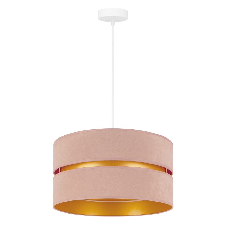 Duolla - Pendel DUO 1xE27/15W/230V diameter 40 cm beige