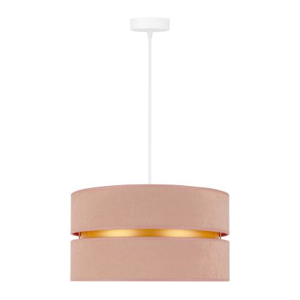 Duolla - Pendel DUO 1xE27/15W/230V diameter 40 cm beige
