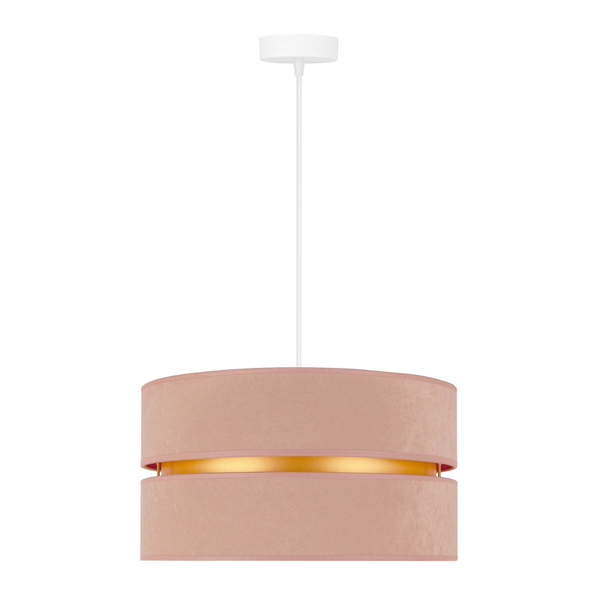 Duolla - Pendel DUO 1xE27/15W/230V diameter 40 cm beige