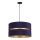 Duolla - Pendel DUO 1xE27/15W/230V diameter 40 cm blå/guldfarvet