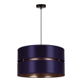 Duolla - Pendel DUO 1xE27/15W/230V diameter 40 cm blå/guldfarvet