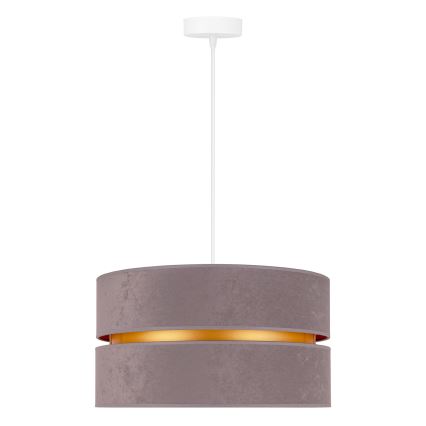 Duolla - Pendel DUO 1xE27/15W/230V diameter 40 cm grå