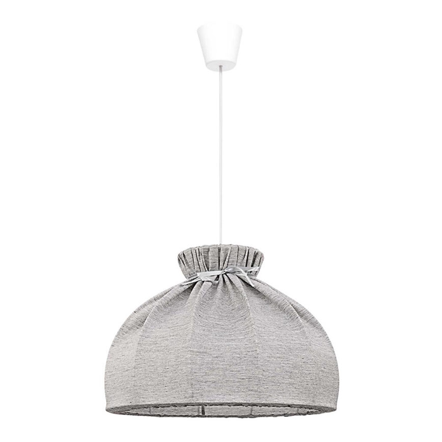 Duolla - Pendel ECO 1xE27/40W/230V diameter 38 cm grå