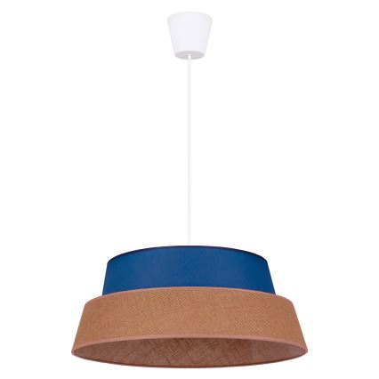 Duolla - Pendel GALAXY 1xE27/40W/230V diameter 50 cm blå