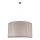 Duolla - Pendel KENT 1xE27/40W/230V diameter 45 cm grå
