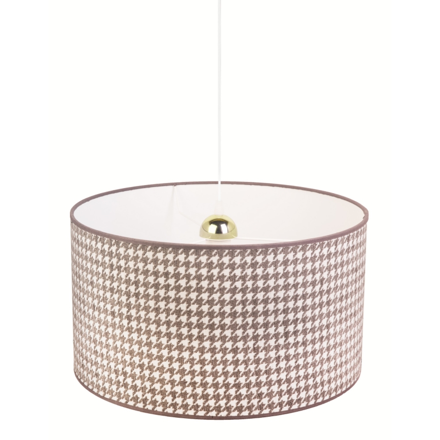 Duolla - Pendel KENT 1xE27/40W/230V diameter 45 cm grå