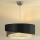 Duolla - Pendel KOBO 1xE27/15W/230V diameter 45 cm antracit/grå/hvid