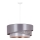 Duolla - Pendel KOBO 1xE27/15W/230V diameter 45 cm sølvfarvet/guldfarvet