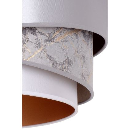 Duolla - Pendel KOBO 1xE27/15W/230V diameter 45 cm sølvfarvet/guldfarvet