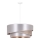 Duolla - Pendel KOBO 1xE27/15W/230V diameter 45 cm sølvfarvet/guldfarvet