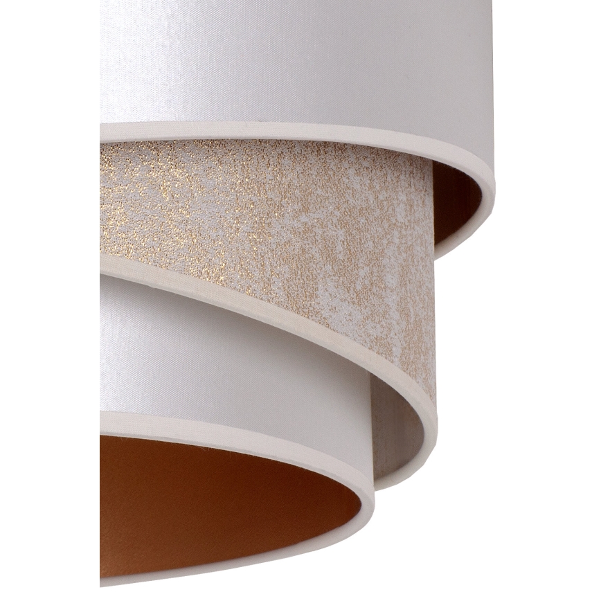 Duolla - Pendel KOBO 1xE27/15W/230V diameter 45 cm sølvfarvet/guldfarvet
