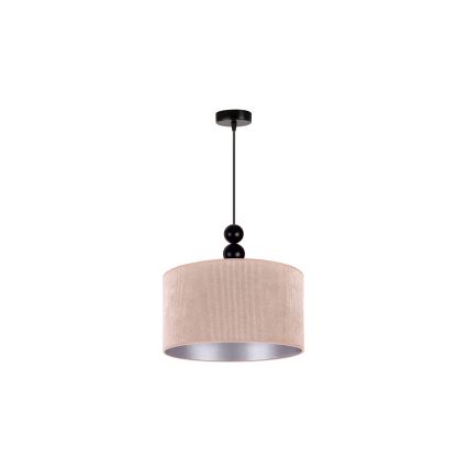Duolla - Pendel LYON 1xE27/15W/230V diameter 40 cm beige