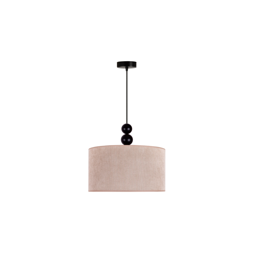 Duolla - Pendel LYON 1xE27/15W/230V diameter 40 cm beige
