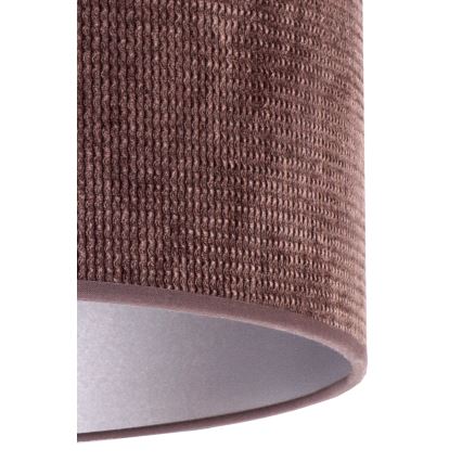 Duolla - Pendel LYON 1xE27/15W/230V diameter 40 cm brun