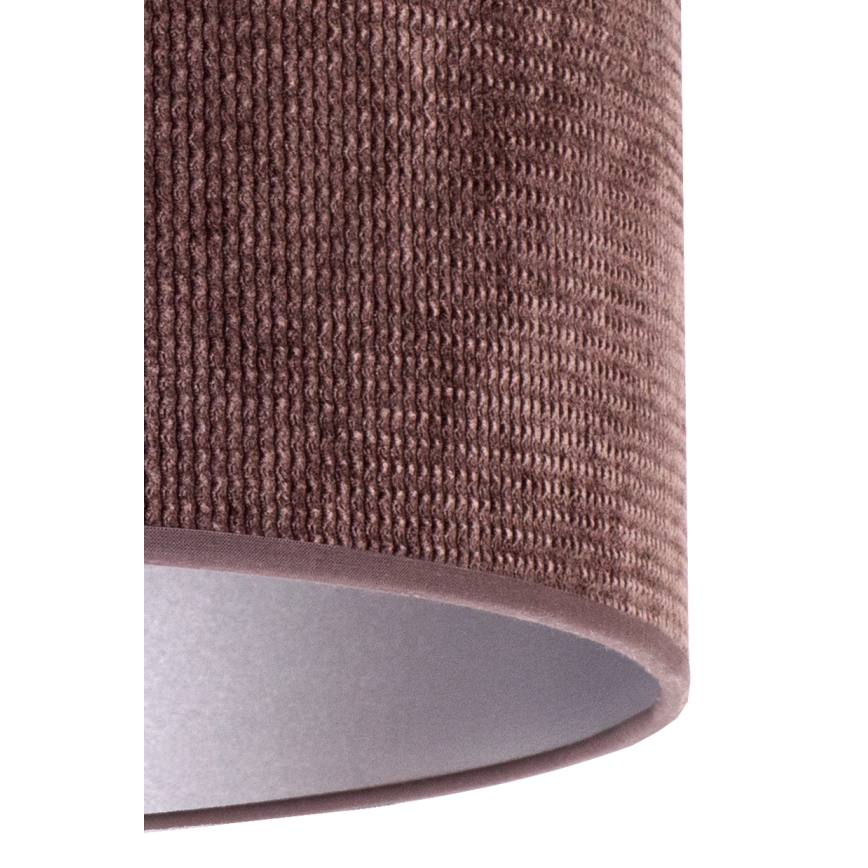 Duolla - Pendel LYON 1xE27/15W/230V diameter 40 cm brun