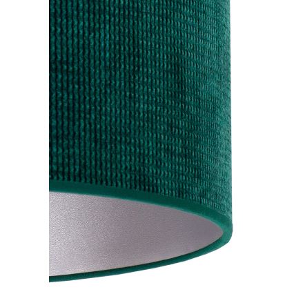 Duolla - Pendel LYON 1xE27/15W/230V diameter 40 cm grøn