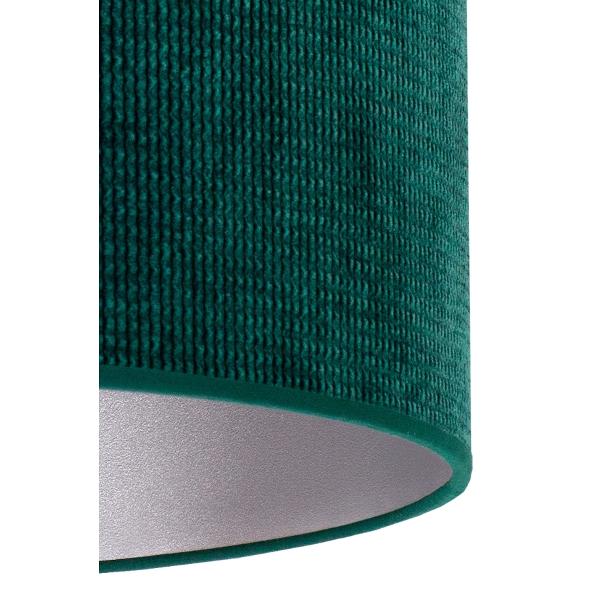 Duolla - Pendel LYON 1xE27/15W/230V diameter 40 cm grøn