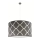 Duolla - Pendel MAROKO 1xE27/40W/230V diameter 45 cm grå/hvid