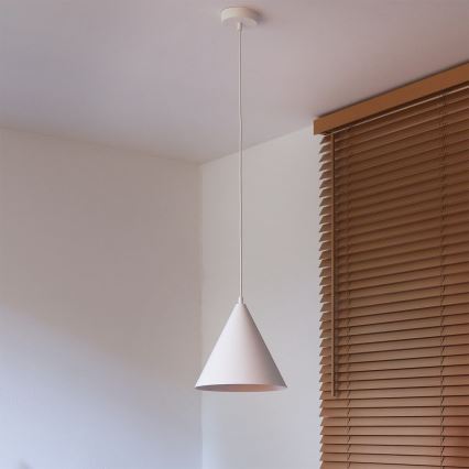 Duolla - Pendel med kabel IRONLINE 1xG9/3W/230V Ø 25 cm hvid