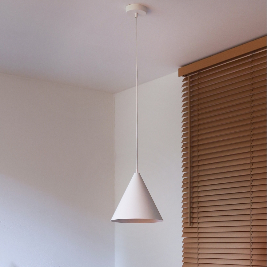 Duolla - Pendel med kabel IRONLINE 1xG9/3W/230V Ø 25 cm hvid