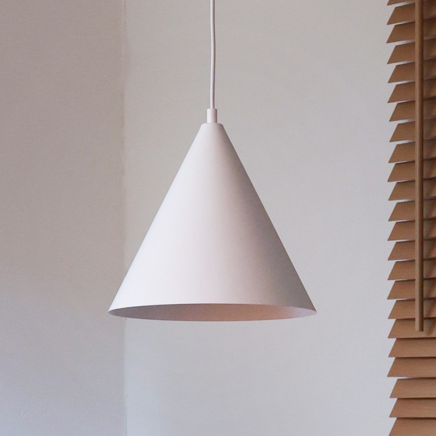 Duolla - Pendel med kabel IRONLINE 1xG9/3W/230V Ø 25 cm hvid