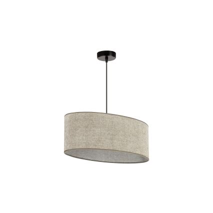 Duolla - Pendel OVAL 1xE27/15W/230V brun