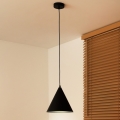 Duolla - Pendel på kabel IRONLINE 1xG9/3W/230V Ø 25 cm, sort