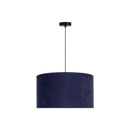 Duolla - Pendel ROLLER 1xE27/15W/230V diameter 40 cm blå/guldfarvet