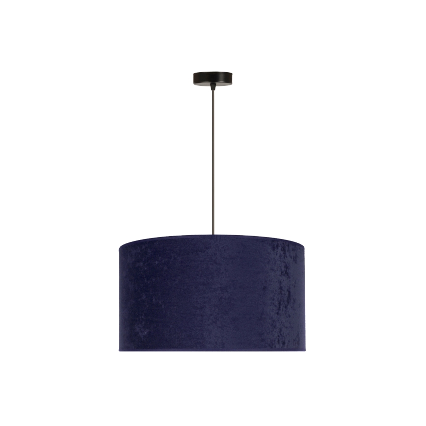 Duolla - Pendel ROLLER 1xE27/15W/230V diameter 40 cm blå/guldfarvet