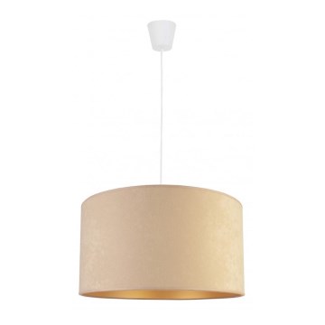 Duolla - Pendel ROLLER 1xE27/40W/230V diameter 40 cm beige