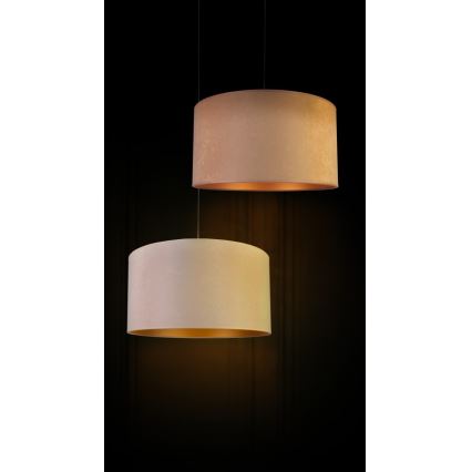 Duolla - Pendel ROLLER 1xE27/40W/230V diameter 40 cm beige