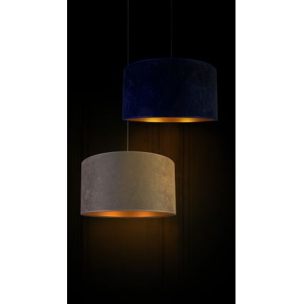 Duolla - Pendel ROLLER 1xE27/40W/230V diameter 40 cm blå