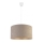 Duolla - Pendel ROLLER 1xE27/40W/230V diameter 40 cm grå