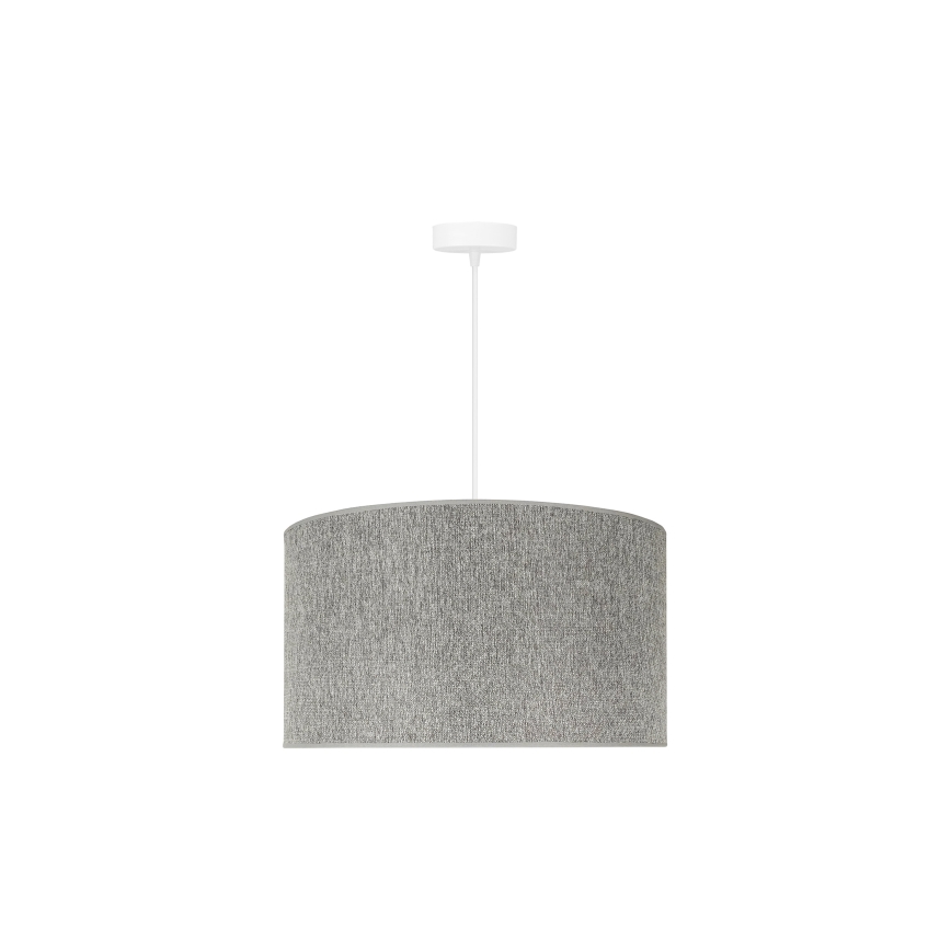 Duolla - Pendel ROLLER ECO RECYCLING 1xE27/15W/230V diameter 45 cm grå