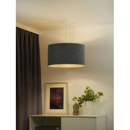 Duolla - Pendel ROLLER ECO RECYCLING 1xE27/15W/230V diameter 45 cm grøn