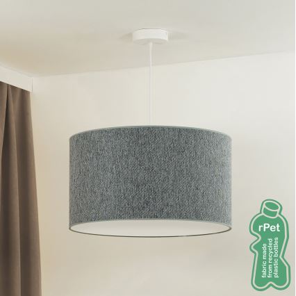 Duolla - Pendel ROLLER ECO RECYCLING 1xE27/15W/230V diameter 45 cm grøn