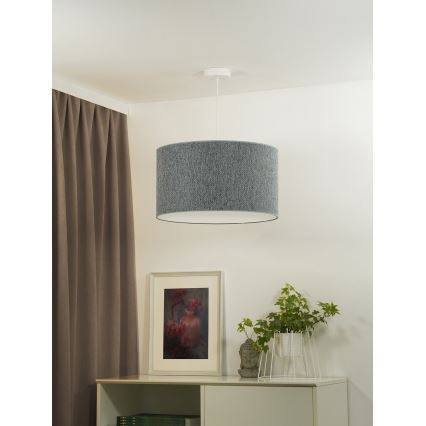 Duolla - Pendel ROLLER ECO RECYCLING 1xE27/15W/230V diameter 45 cm grøn