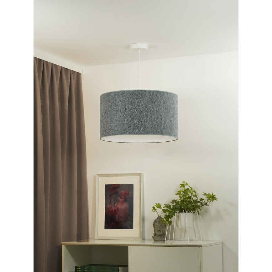 Duolla - Pendel ROLLER ECO RECYCLING 1xE27/15W/230V diameter 45 cm grøn