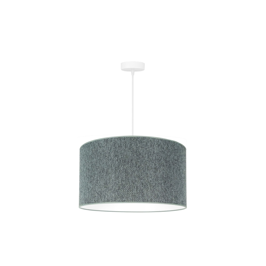 Duolla - Pendel ROLLER ECO RECYCLING 1xE27/15W/230V diameter 45 cm grøn