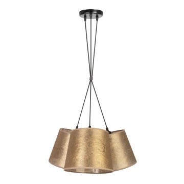 Duolla - Pendel ROSSA 3xE27/40W/230V gylden