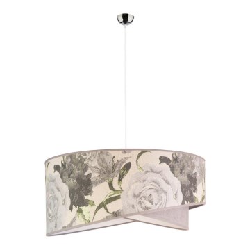 Duolla - Pendel ROYAL 1xE27/40W/230V diameter 50 cm grå