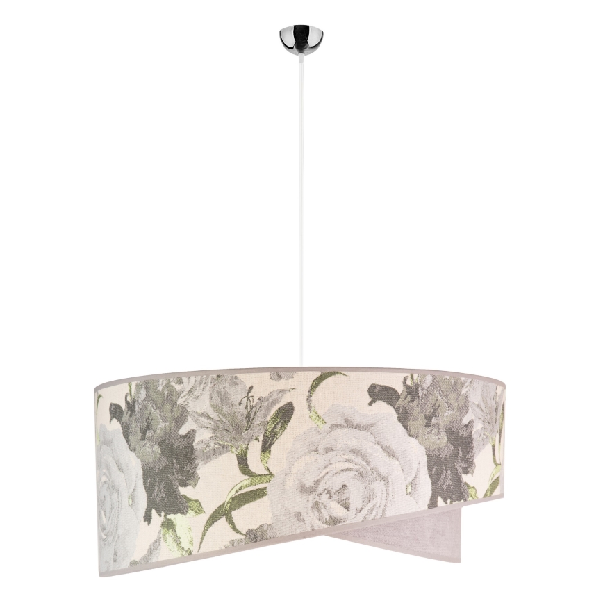 Duolla - Pendel ROYAL 1xE27/40W/230V diameter 50 cm grå