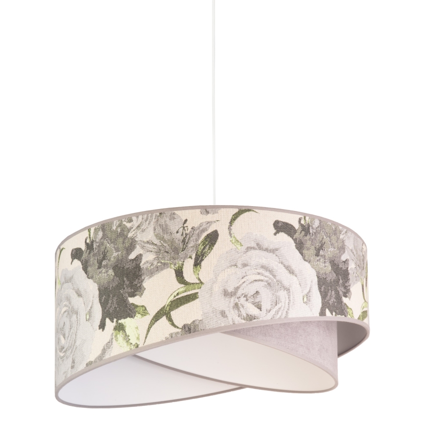 Duolla - Pendel ROYAL 1xE27/40W/230V diameter 50 cm grå