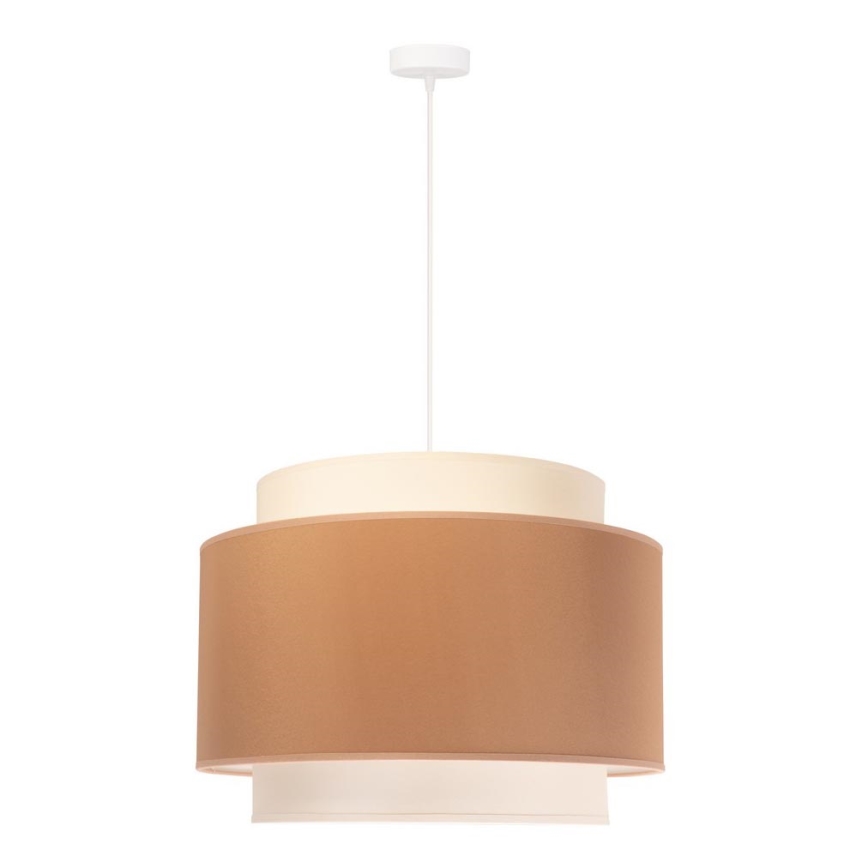 Duolla - Pendel SOHO 1xE27/40W/230V diameter 40 cm beige/cremefarvet