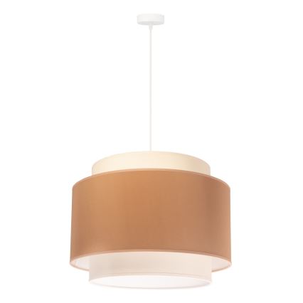 Duolla - Pendel SOHO 1xE27/40W/230V diameter 40 cm beige/cremefarvet