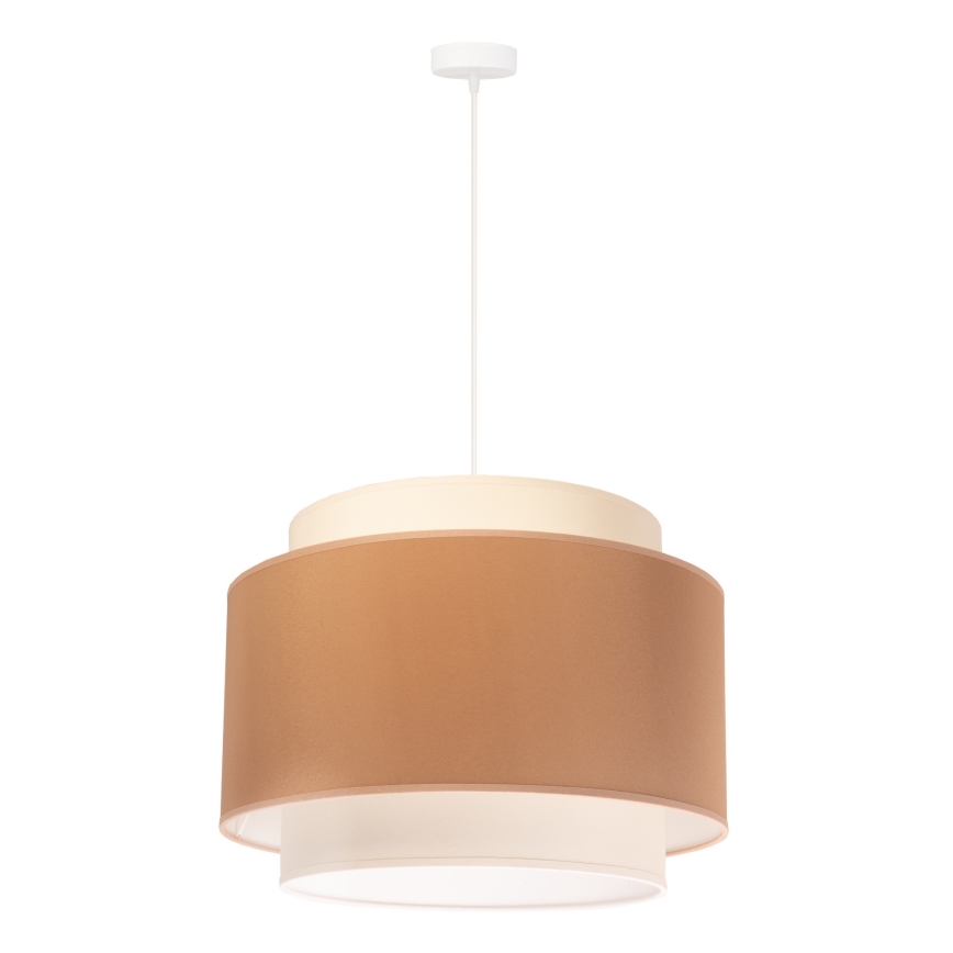 Duolla - Pendel SOHO 1xE27/40W/230V diameter 40 cm beige/cremefarvet