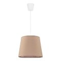 Duolla - Pendel SOLO 1xE27/40W/230V diameter 24 cm beige